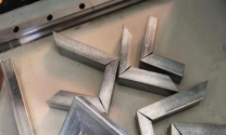 钛金怎么切割斜角工艺图